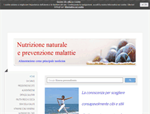 Tablet Screenshot of nutrizionenaturale.org